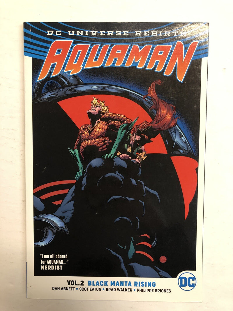 Aquaman Vol.2: Black Manta Rising(rebirth) | Paperback (2017) (NM) Dan Abnett