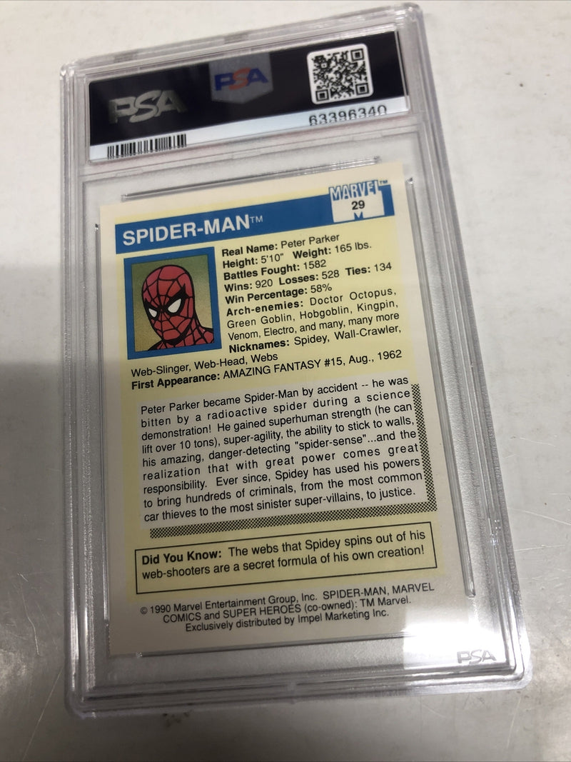 1990 Marvel Universe Super Heroes Spider-Man
