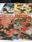 Attack (1971) BronzeAge Set Of 30 Comics • Fighting Forces In Action • Bomber