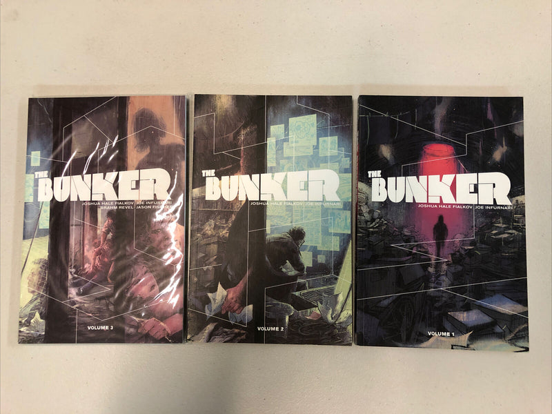 The Bunker (2014) Trade Paperbacks TPB Vol. 1 2 3 (NM) Complete Set Oni Press