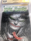 Evil Erine #v2 (2014) # 1 (CGC 8.0 SS) Signed & sketch Idris Durcet * Dynamite