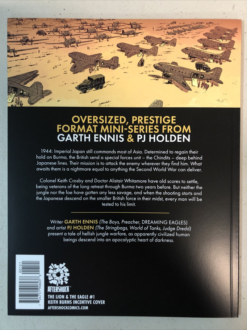 The Lion & The Eagle (2022) Book 1 By Garth Ennis Magazine Aftershock