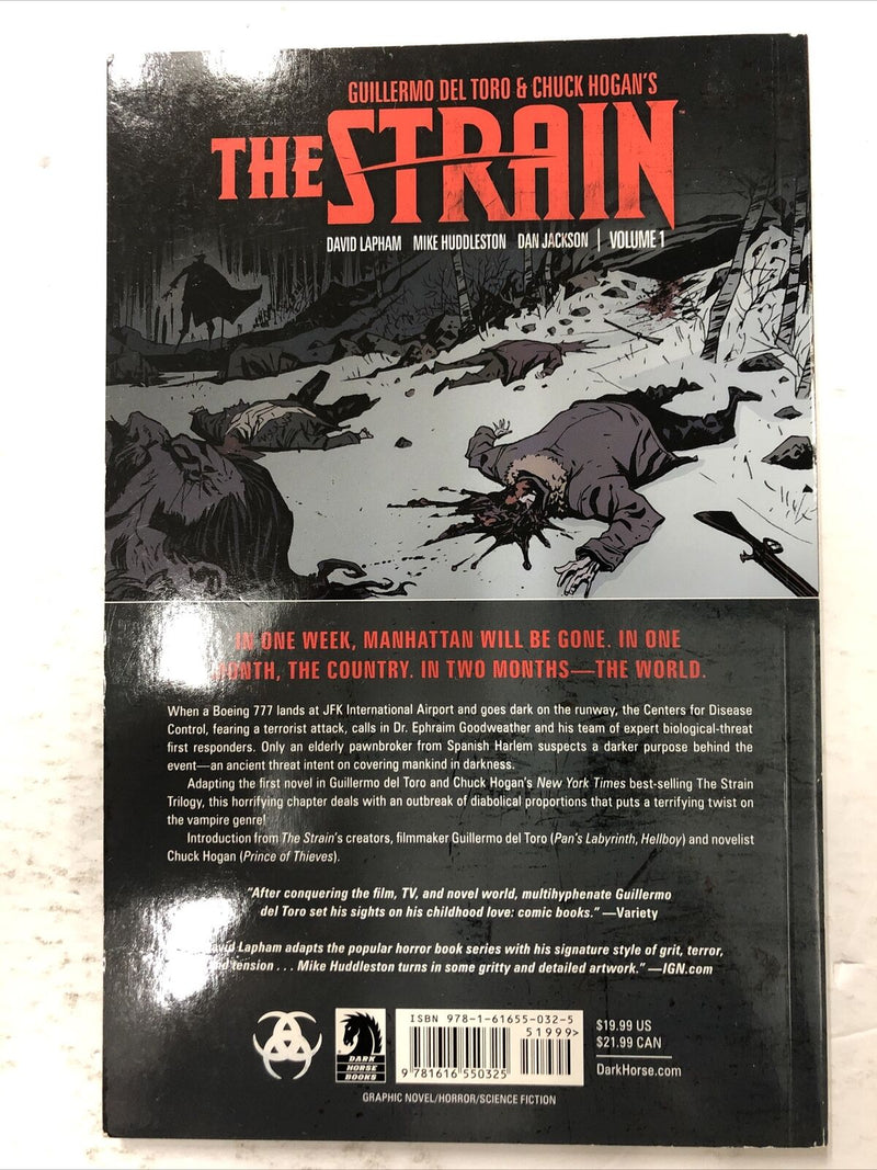 The Strain Vol.1 By Guillermo Del Toro (2012) TPB Dark Horse Comics