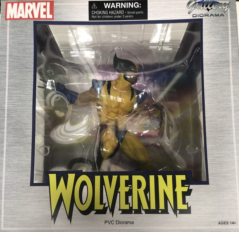 DIAMOND SELECT TOYS Marvel Gallery VS: Wolverine PVC Figure 10 inches