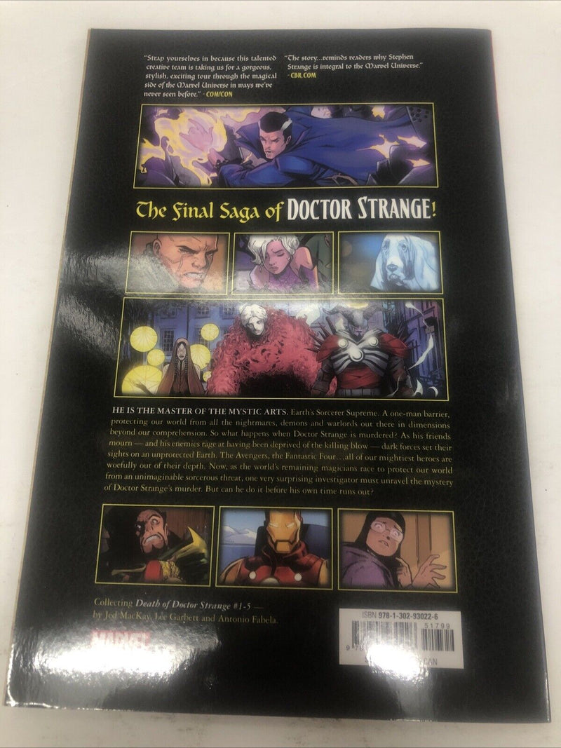 The Death Of Doctor Strange (2021) TPB • Marvel Universe • Jed Mackay • Garbett