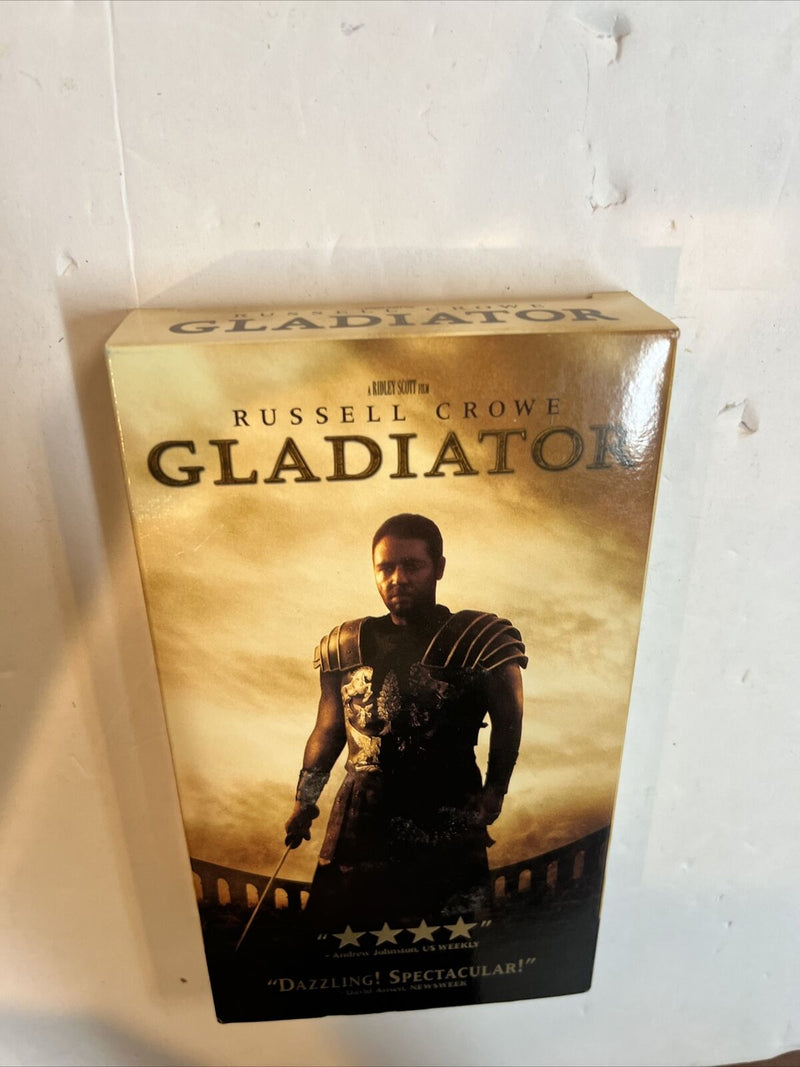 Gladiator (VHS) Russell Crowe | Scott Ridley | Dreamworks