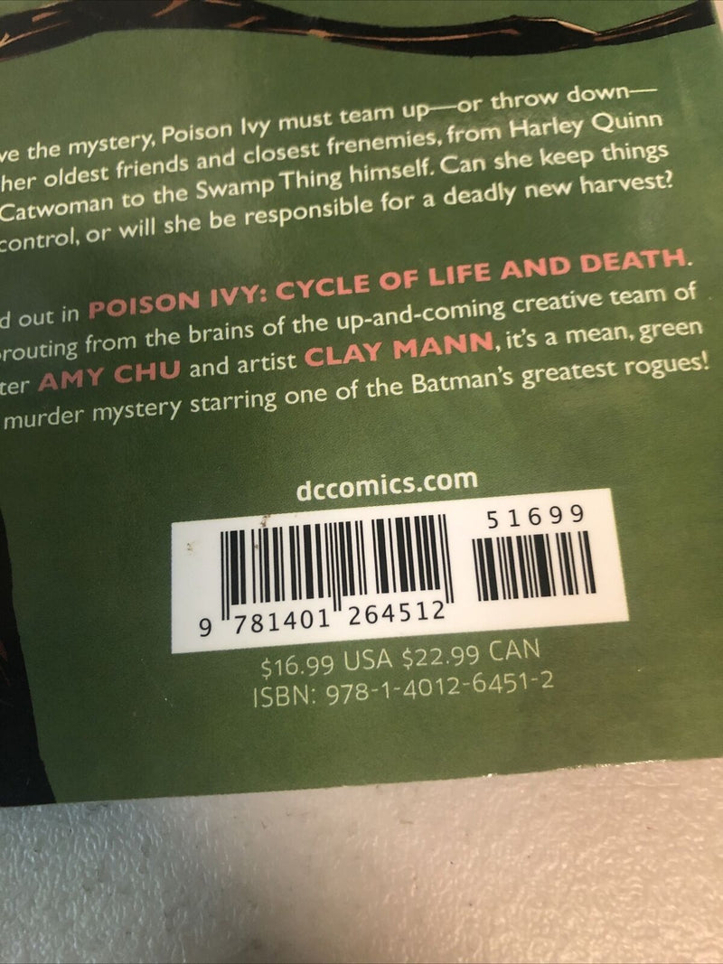 Poison Ivy Cycle Of Life And Death (2016) DC Comics TPB SC Amy Chu