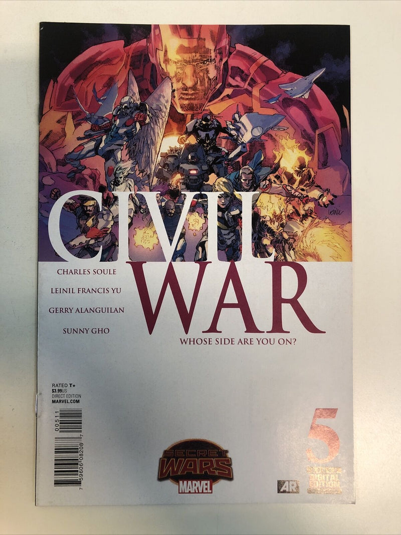 Civil War-Secret Wars (2015) Complete Set