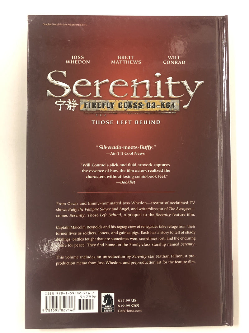 Serenity Firefly Class 03-KG4  (2007 ) Dark Horse 1-Those Left Behind -HC