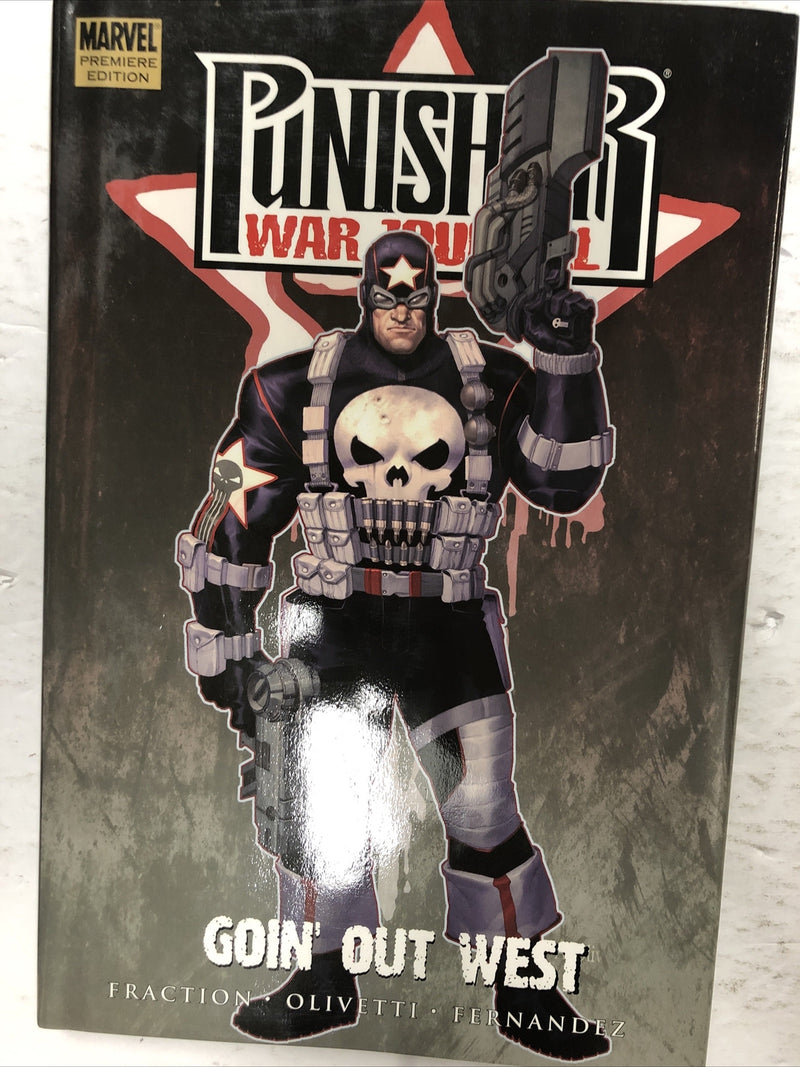 Punisher War Journal Goin Out West (2007)  Marvel HC Fraction