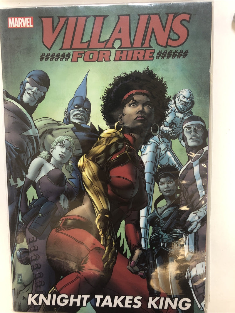 Villains For Hire Knight Takes King (2012) Marvel TPB SC Dan Abnett