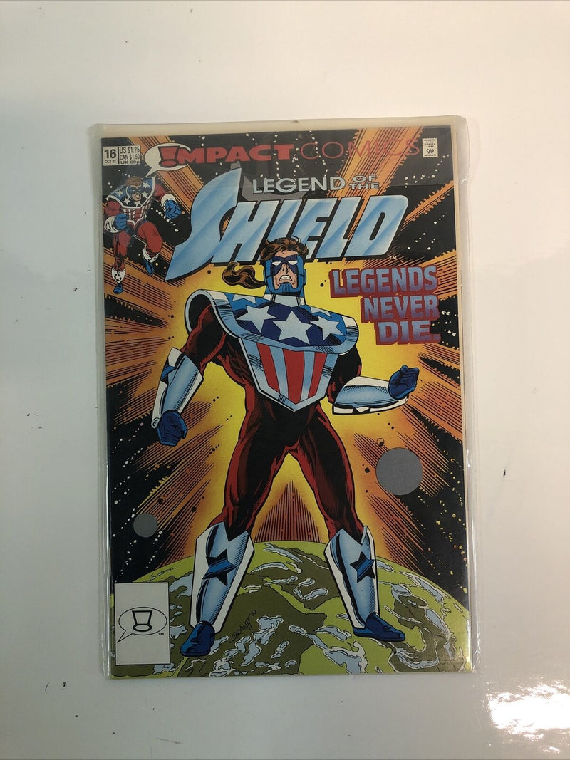 Legend Of The Shield Comics (1991) Starter Set # 1-16 & Annual # 1 (F/VF) Impact