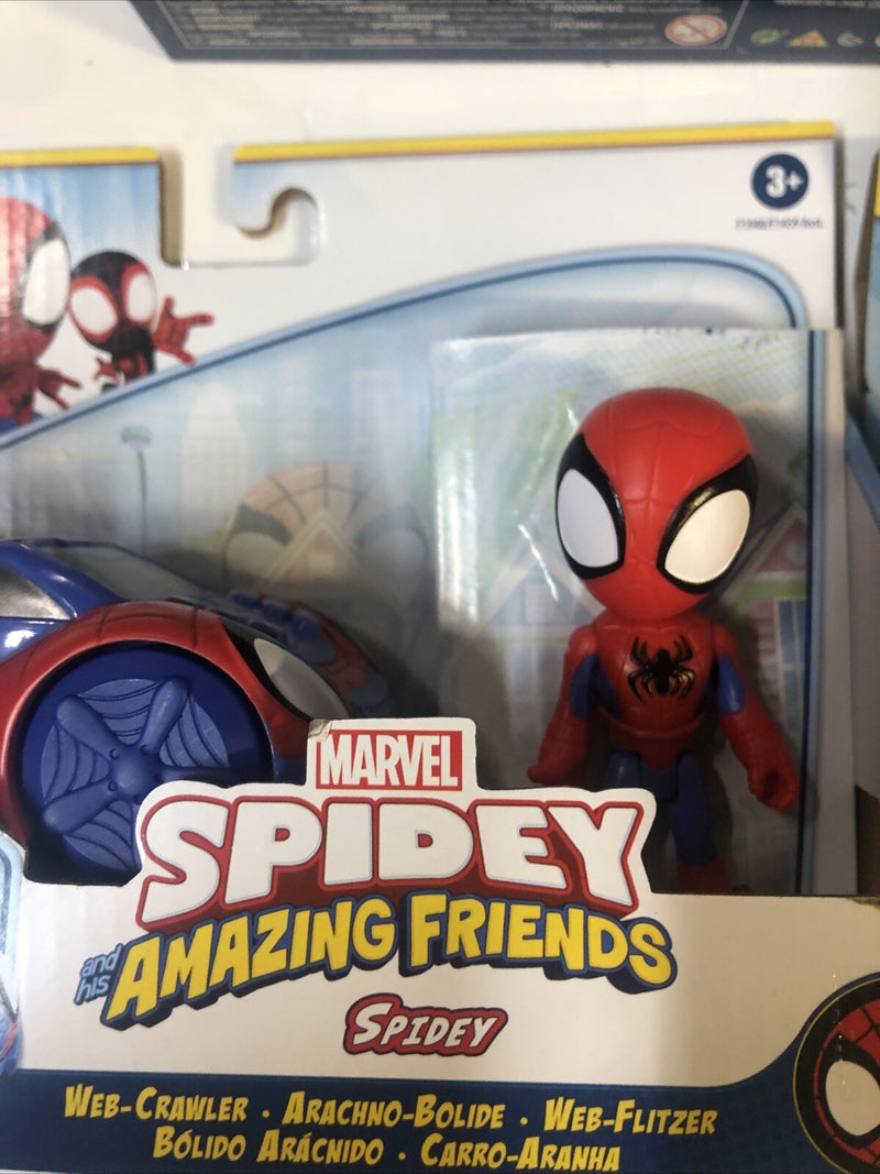 Spidey And His Amazing Friends • Spidey • Ms Marvel(2022) Hasbro • Disney Junior