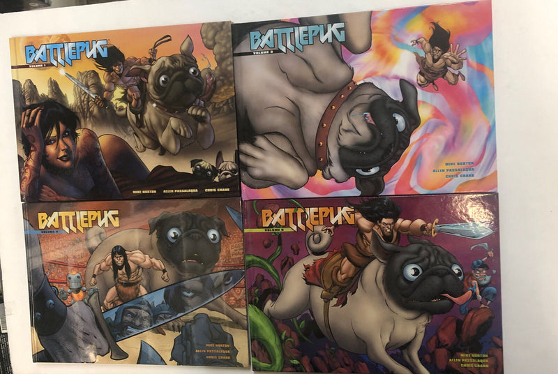 Battlepug Vol.1-3-4-5  Dark Horse  TPB HC Mike Norton