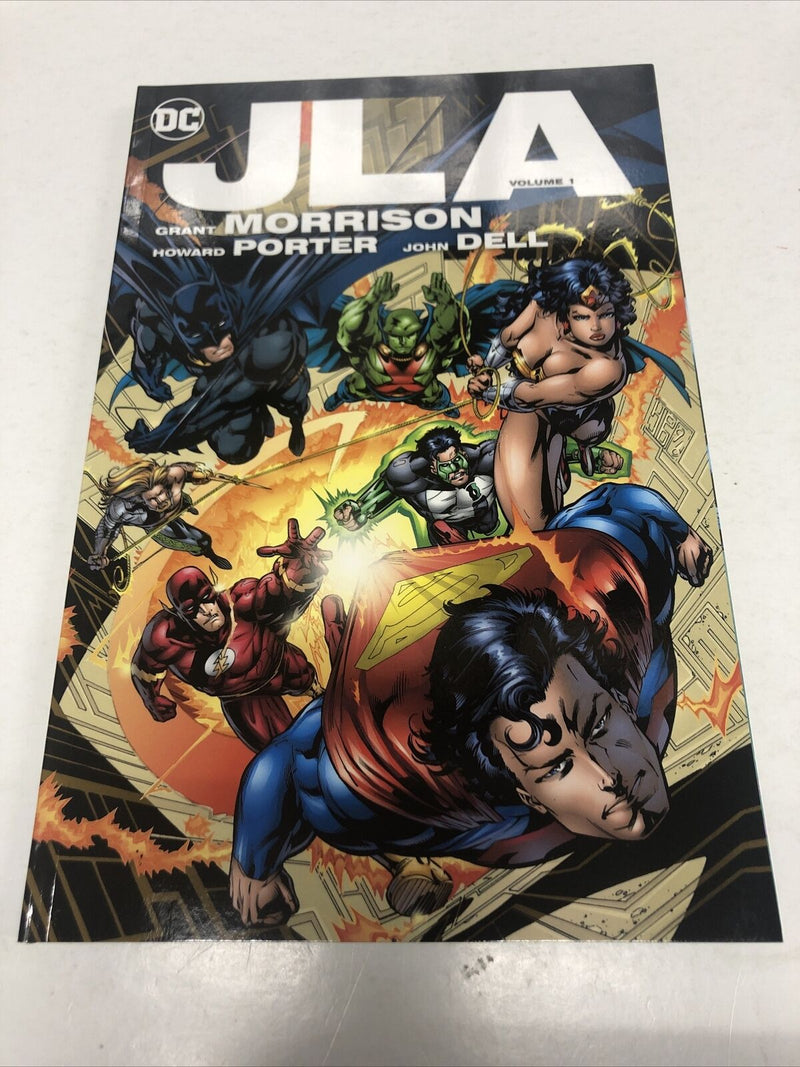 JLA The Deluxe Edition Vol.1 Grant Morrison (2008) (NM+) Justice League| DC |TPB