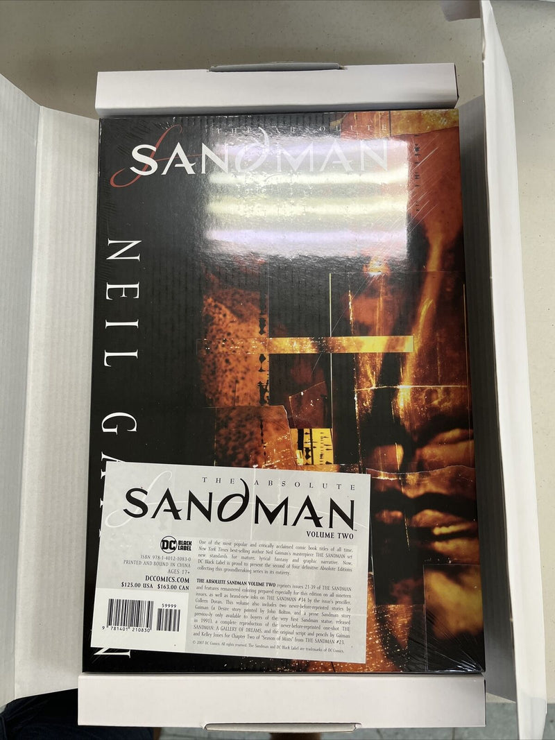 The Absolute Sandman Volume 2 (2007) Neil Gaiman|DC Comics |Sealed With Box| HC