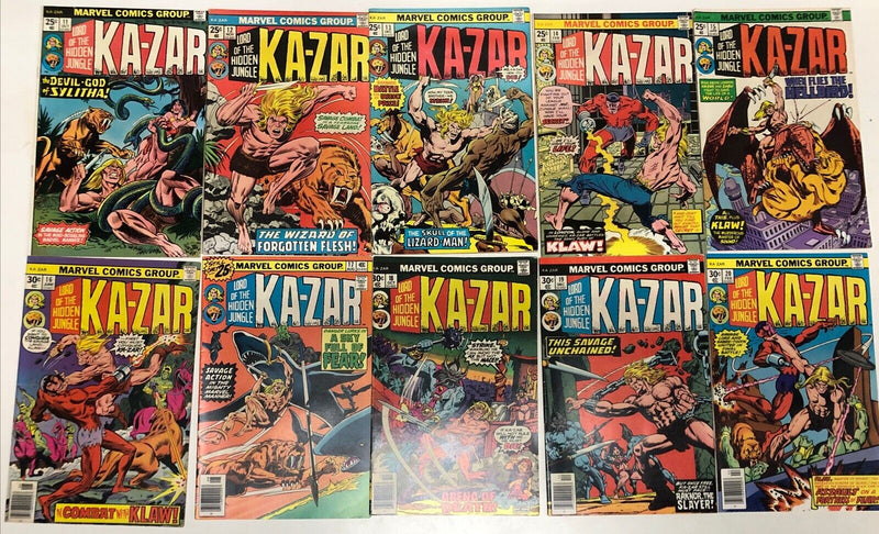 KA-ZAR (1973) Set Issue