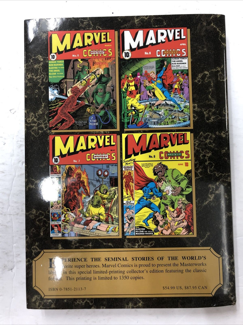 Marvel Masterworks Golden Age Marvel Mystery Comics Vol.60 (2006) HC Marvel