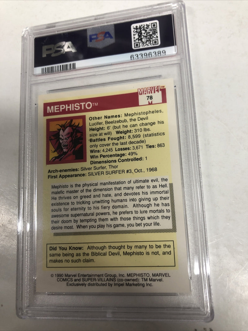 1990 Marvel Universe Super-Villains Mephisto