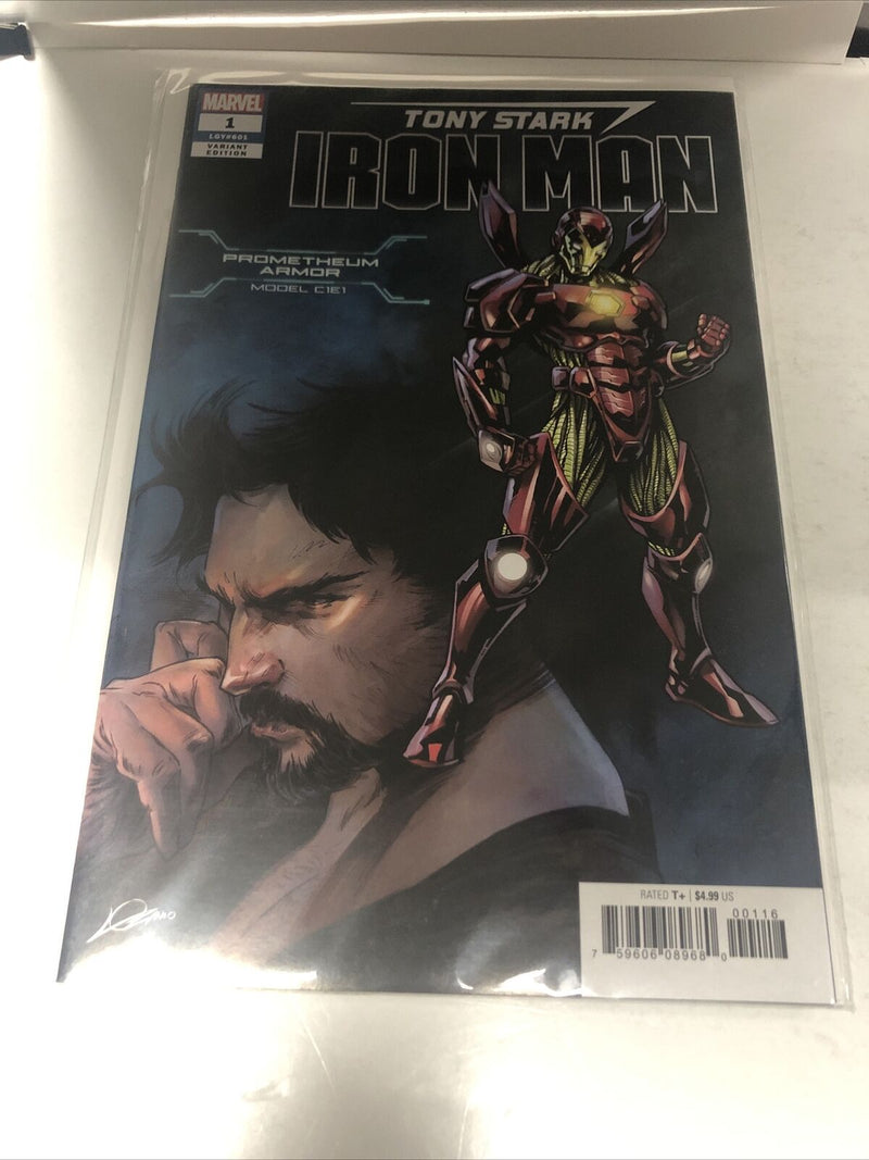 Tony Stark Iron Man (2018) #1 (NM+) 21 Copy Of All Armor Covers LGY #601