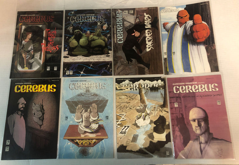 Cerebus Aardvark Vanaheim (1983)# 52-87(F-VF)  Set + Cerebus Jam # 1