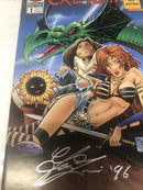 Catfight: Dream Into Action 1 (1996) Variant (VF/NM) • Signed Joseph A Zyskowski