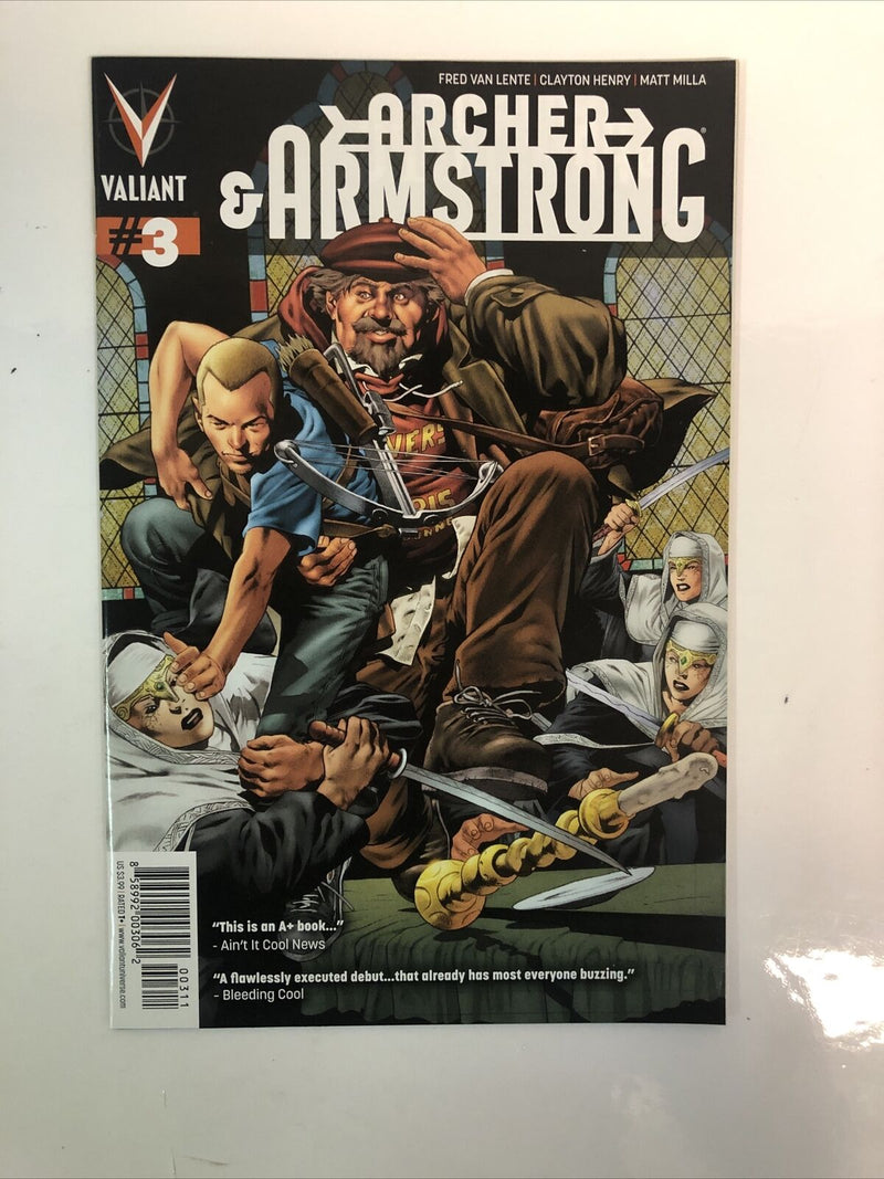 Archer & Armstrong (2013) Set # 0-1-16 & Additional # 0-1-25 (VF/NM) Valiant