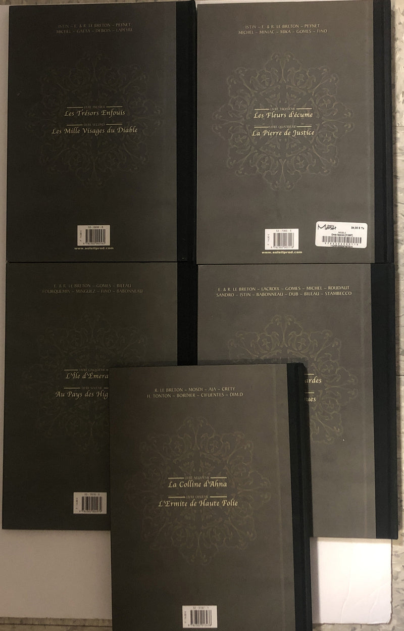 Les Contes Du Korrigan Tome 1-5 (2008) Soleil TPB HC (French) Erwan Le Breton