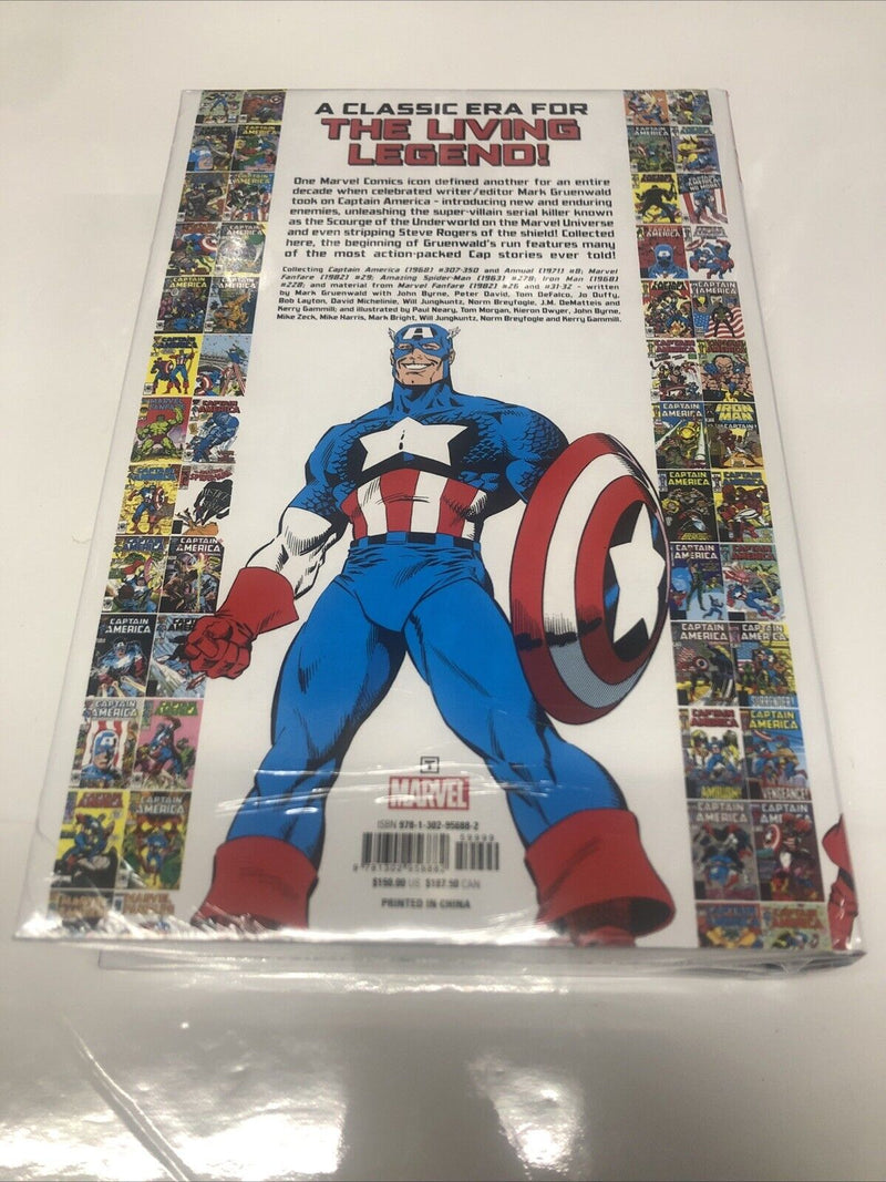 Captain America By Mark Gruenwald Vol 1 (2024) Marvel Omnibus HC | DM Cover