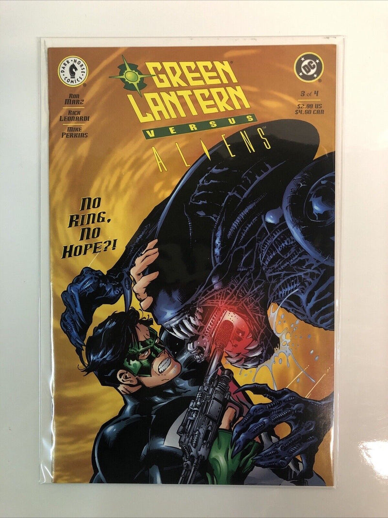 Green Lantern VS Aliens (2000) Complete Set