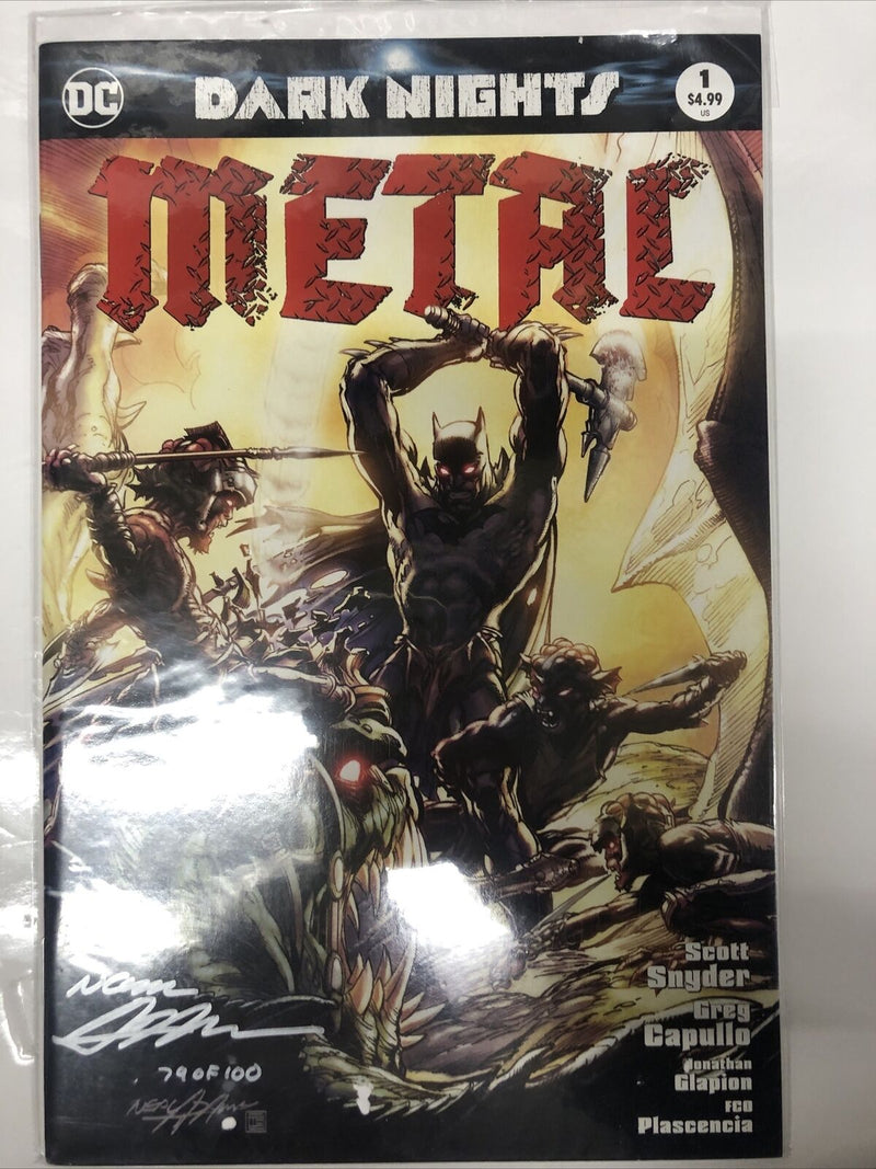 Dark Nights Metal • DC Comics • Signed Neal Adams • VF / NM • Scott • Snyder