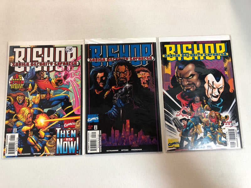 Bishop XSE (1998) 1 2 3 1-3 (VF/NM) Complete Set Xavier Security Enforcer