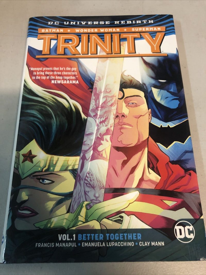 Trinity Vol.1 Better Together (2017) DC HC Francis Manapul