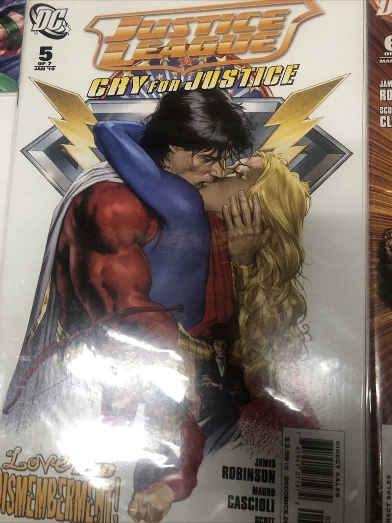 Justice League Cry For Justice (2009) Set Issue