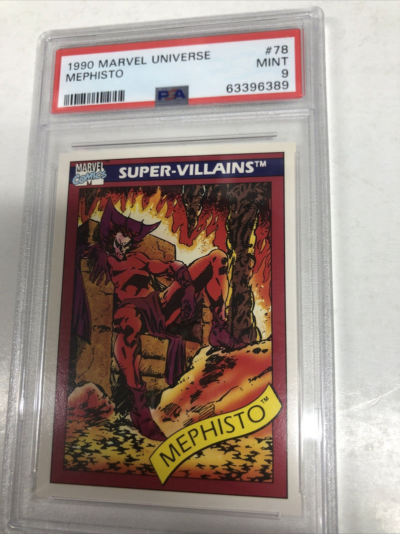 1990 Marvel Universe Super-Villains Mephisto