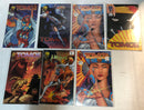 TOMOE(1996)#0-4 + Tomoe Witchblade,unforgettable Fire + #1 Signed VF/NM~ Crusade