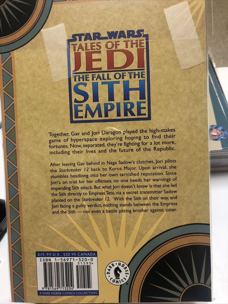 Star Wars Tales Of the Jedi The Fall... (1998) Dark Horse TPB SC Kevin Anderson