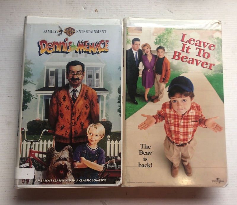 Dennis the Menace & Leave It To Beaver Bundle (VHS)