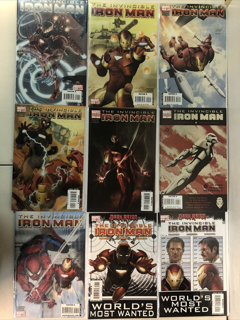 The Invincible Iron Man (2008) Complete Set # 1-33 & Annual # 1 (VF/NM) Marvel