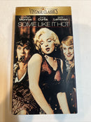 Some Like It Hot (VHS 1997)  Marilyn Monroe • Tony Curtis • Jack Lemmon