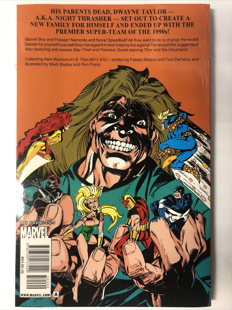 The New Warriors Classic(2009) Marvel TPB SC Fabian Nicieza