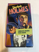 Sherlock Holmes Faces Death (VHS, 1993) Basil Rathbone • Nigel Bruce