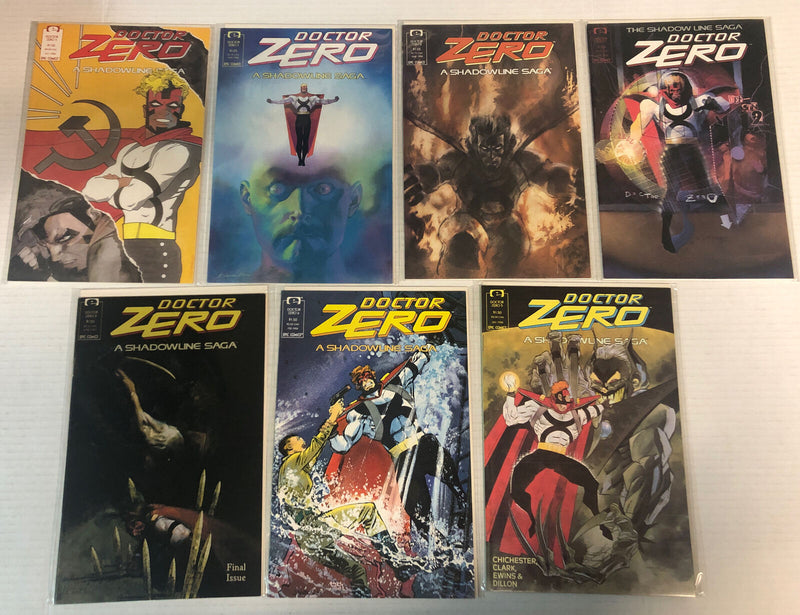 Doctor Zero The Shadow Line Saga(1988)#1-8 Set (VF/NM) (Missing #7) | Epic Comic