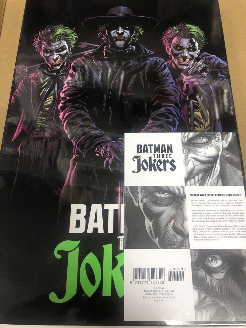 Absolute Batman: Three Jokers (2023) DC HC Johns