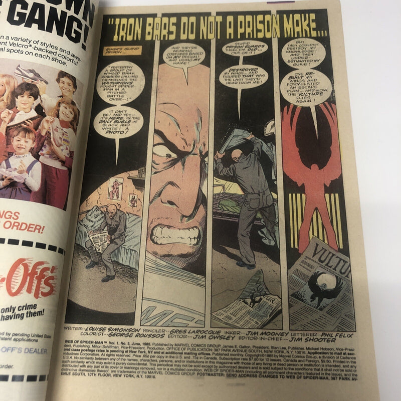 Web Of Spider-Man (1985)