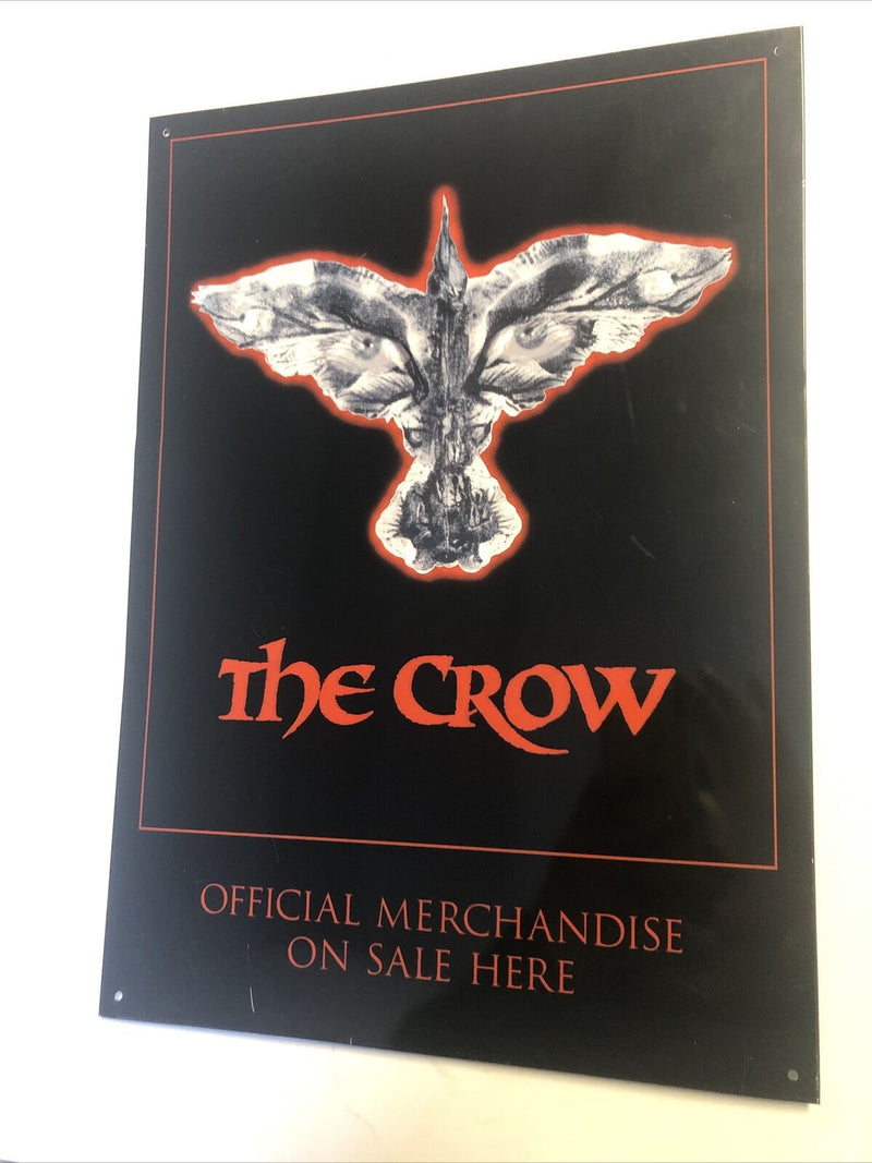 The Crow | Official Marchandise On Sale Here 15.5”x 11" Metal Signage