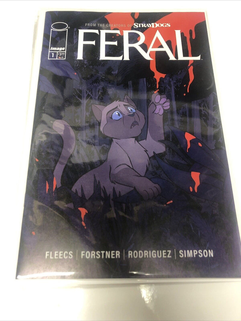 Set Of 3 Comics Feral (2024)