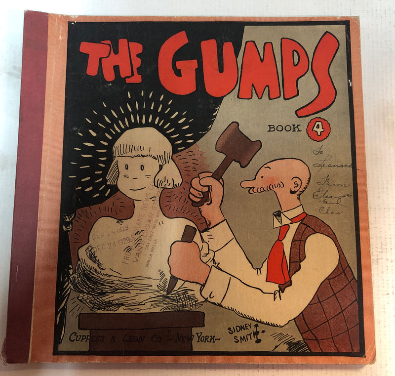 The Gumps (1927) Book 4 F/VF Platinum Age ~ Cupples & Leon Co | Sidney Smith