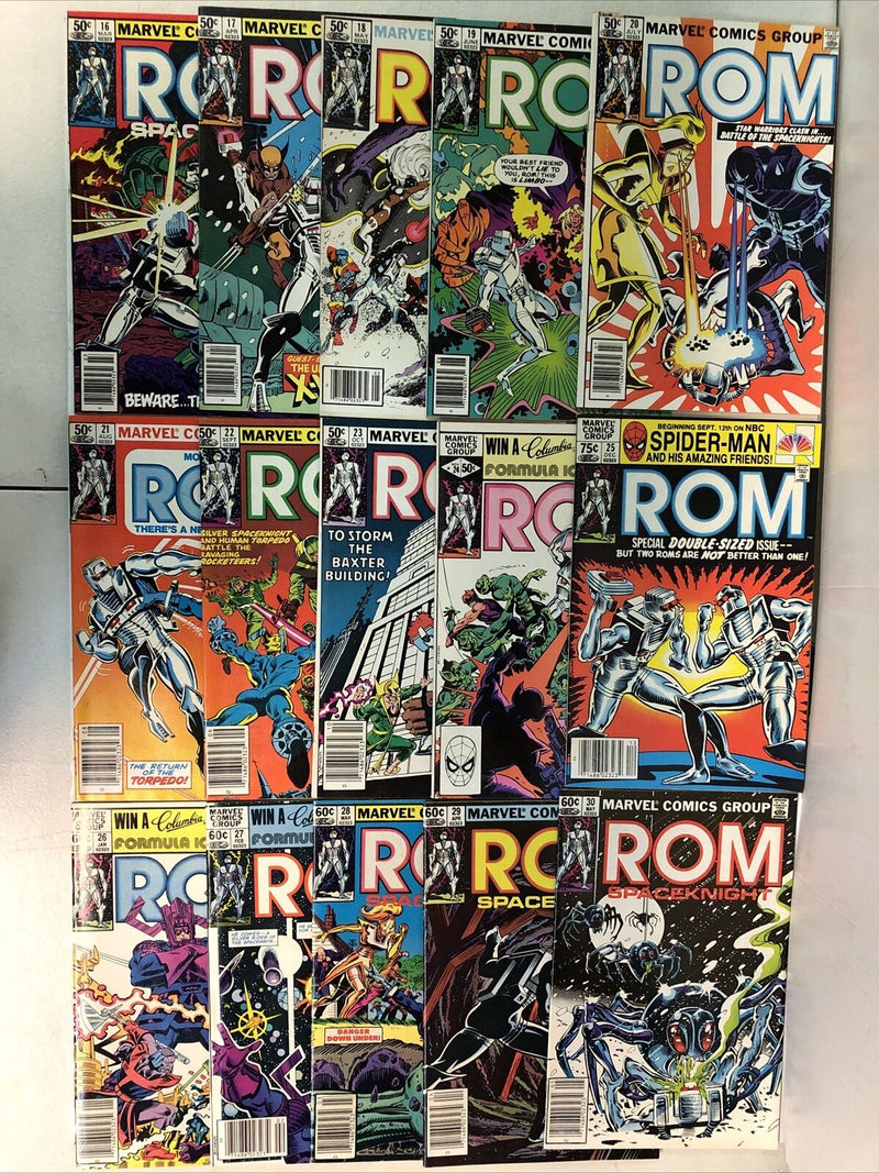 ROM Spaceknight (1982) Consequential Set