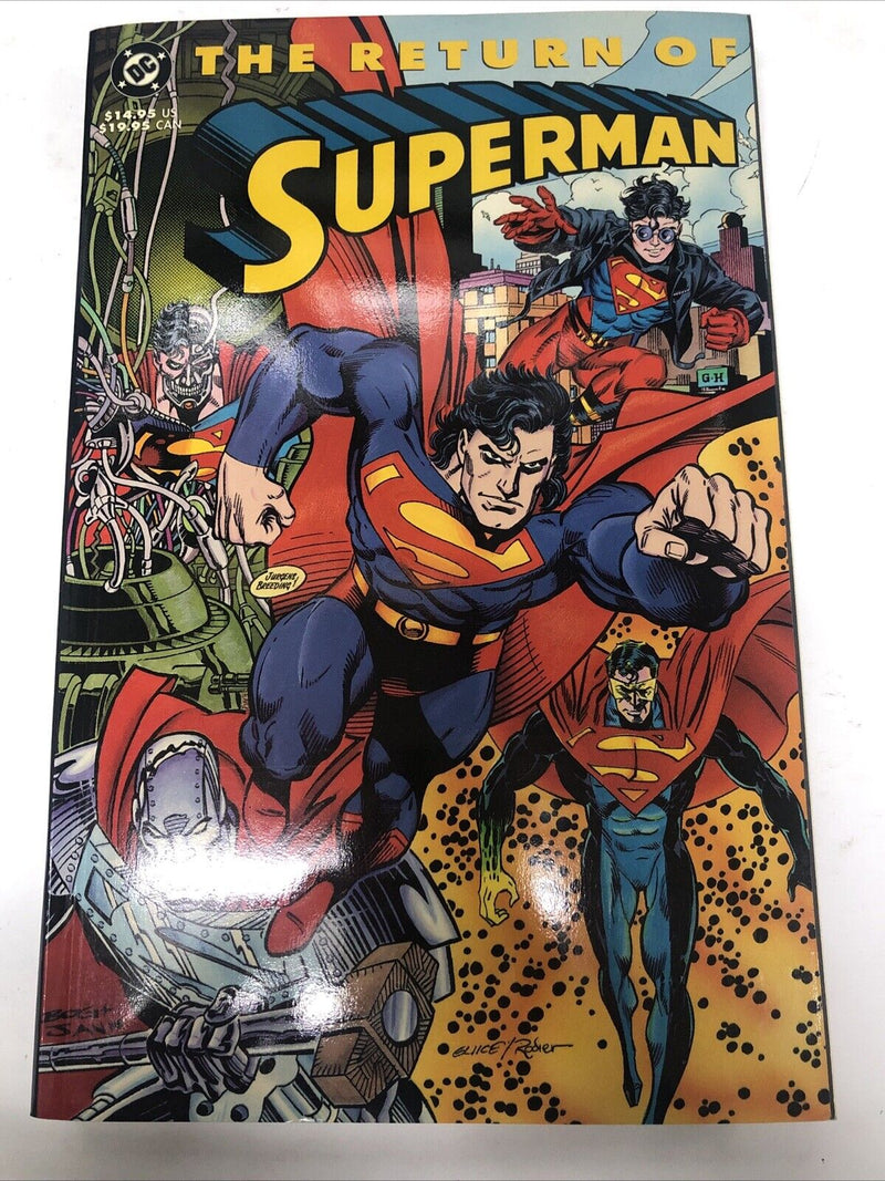 The Return Of Superman (1993) DC Comics TPB SC Dan Jurgens • Karl Kesel • Stern